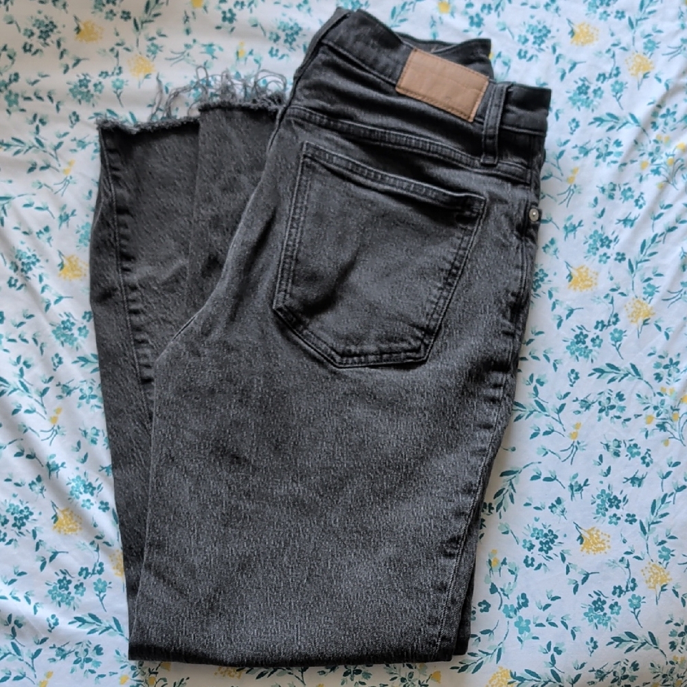 Madewell Women's Straight Leg Jeans - Black
